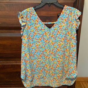 Loft multicolored blouse